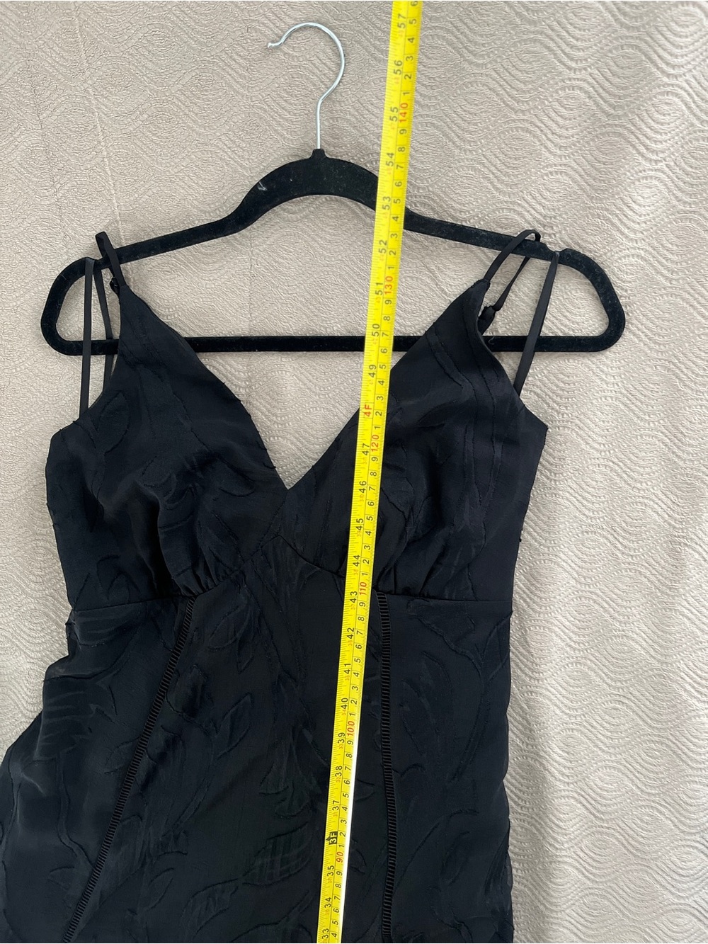 White House Black Market Women's Black V-Neck Maxi Dress size 6 - Picture 9 of 13